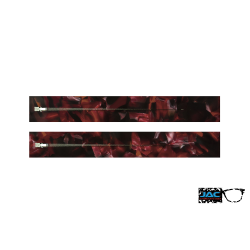 Fantaisie Rouge - 0185FA - Acétate branches