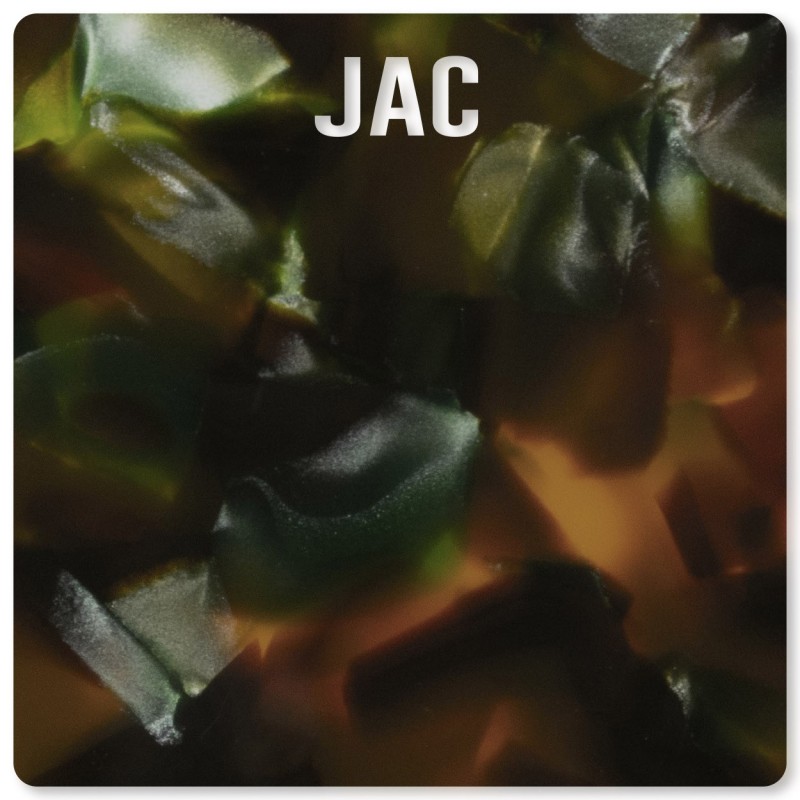 Fantaisie Vert - 0186FA - Acétate bande 6mm