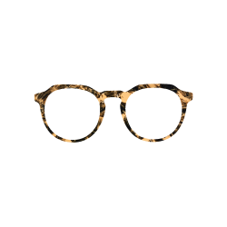 Fantaisie Orange - 0191FA - Acétate labo 6mm