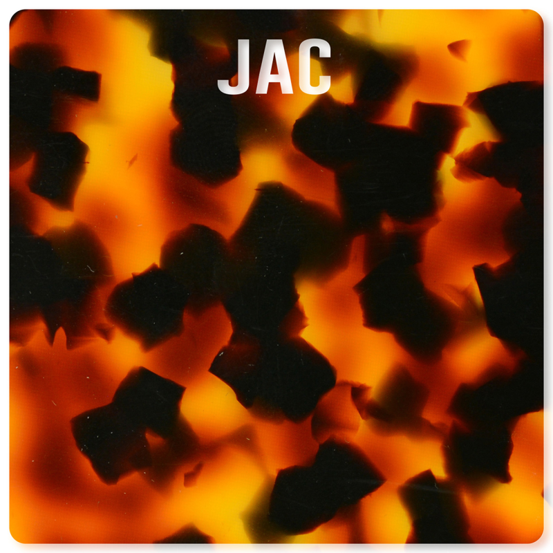 Brown Scale - 0018EC - Acetate slab 6mm