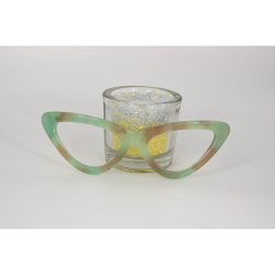 Fantaisie Turquoise - 0202FA - Acétate bande 6mm