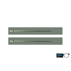 Solid Grey - 0222TR - Acetate temples