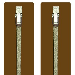 Uni Marron - 0224TR - Acétate branches