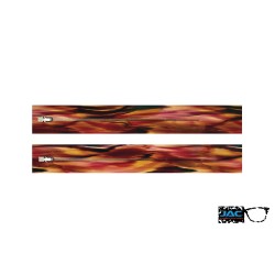 Orange Fantasy - 0181FA - Acetate temples