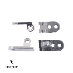 Kit charnières RS 5 + vis + rivets - 10 paires