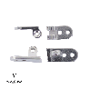 Kit charnières RS 5 + vis + rivets - 10 paires