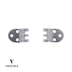Riveting female Hinge - 100 pairs (RD 8-9)