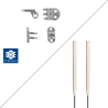 Kit armatures plates AR35  + RD 4 - 200 paires