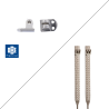 Kit armatures 3 charnons matricées + 3CH 3 - 50 paires