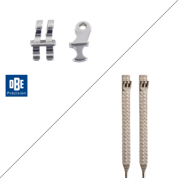 Kit armatures 3 charnons matricées + 3CH 1 - 10 paires