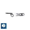 Riveting female Hinge - 200 pairs (RS 6-8)