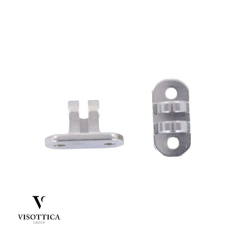 Riveting male Hinge - 10 pairs (RD 8)