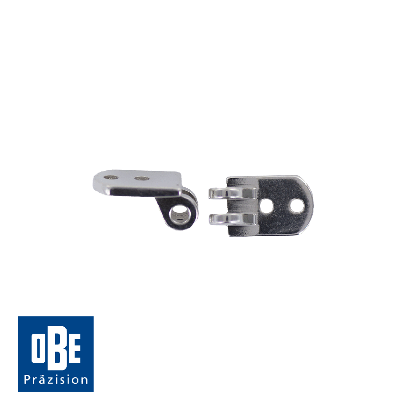 Charnières à riveter mâle 5,00mm OBE - 50 paires (RD 7)