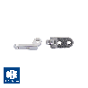 Riveting hinges male 4,0mm OBE - 10 pairs (VISO 7 / RS 1)