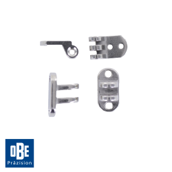 Hinges RD 6 + screws + rivets kit - 10 pairs