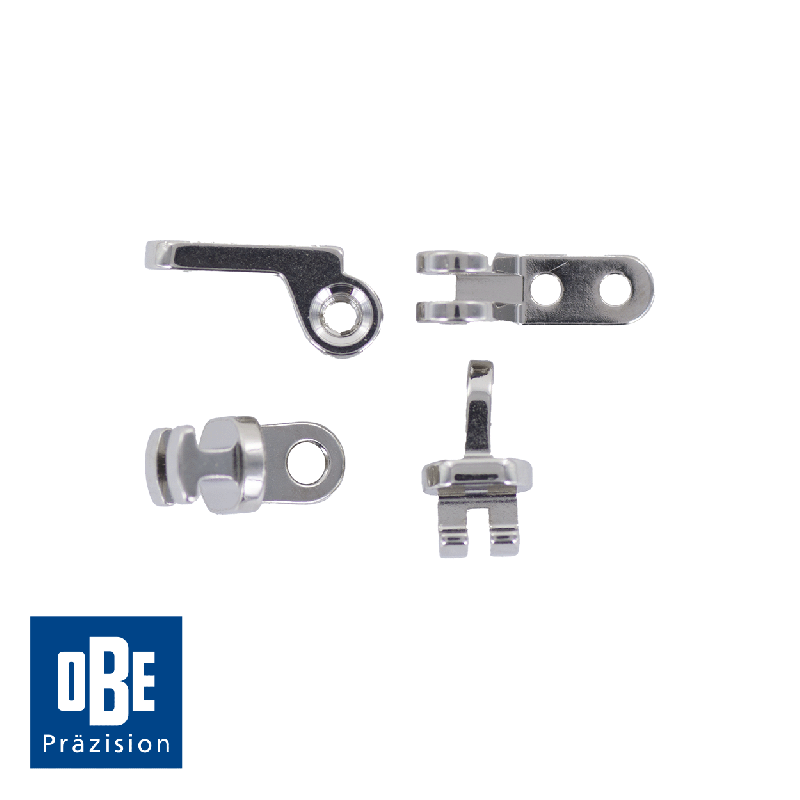 Kit charnières RS 8 + vis + rivets - 50 paires