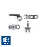 Kit charnières RS 8 + vis + rivets - 50 paires