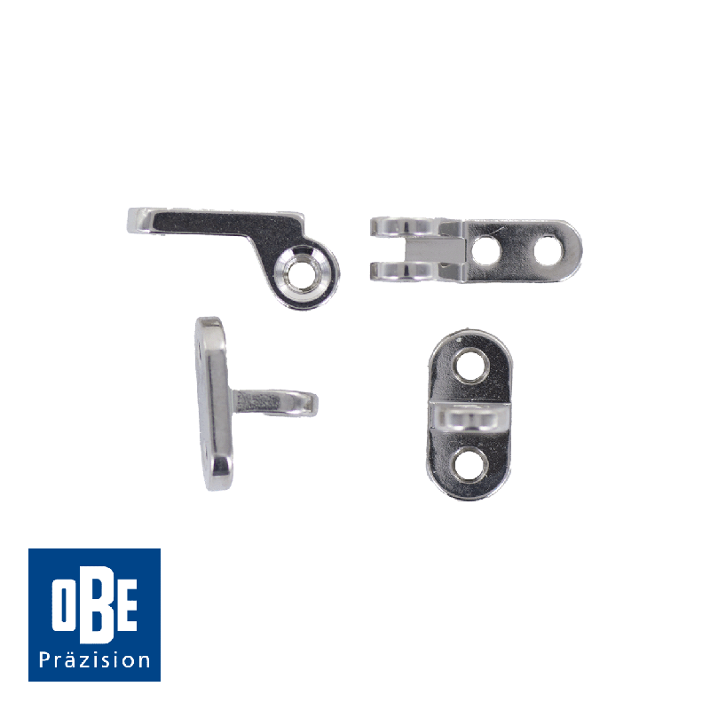 Kit charnières RS 6 + vis + rivets - 100 paires