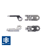 Kit charnières RS 1 + vis + rivets - 100 paires