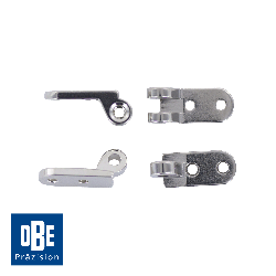 Kit charnières RS 1 + vis + rivets - 50 paires