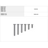 Rivets Ø 1,1mm - OBE - 10 paires