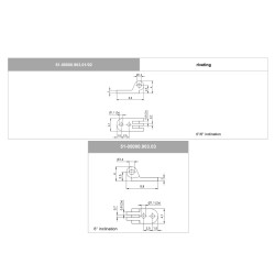 Kit armatures plates AR35  + RD 2 - 10 paires
