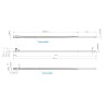Kit armatures type C9  + VISO 6 - 10 paires