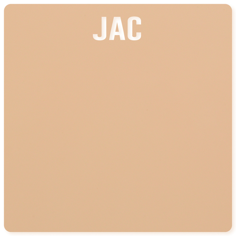 Solid Beige - 0024UN - Acetate strip 6mm