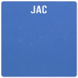 Acétate - Bleu uni - labo 4mm