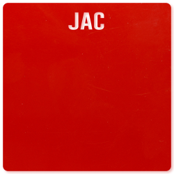 Solid Red - 0031TR - Acetate strip 6mm