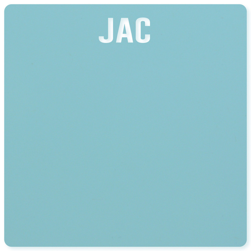 Acétate - Bleu ciel uni - labo 6mm