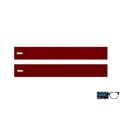 Solid Red - 0053UN - Acetate temples