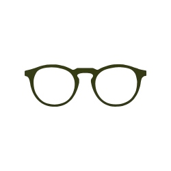 Solid Green - 0054UN - Acetate strip 4mm