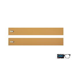 Solid Beige - 0055UN - Acetate temples