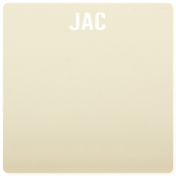 Solid White - 0057UN - Acetate strip 6mm