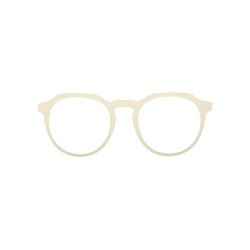 Solid White - 0057UN - Acetate strip 6mm