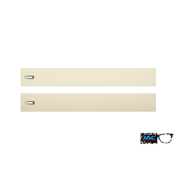 Solid White - 0057UN - Acetate temples