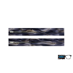 Black Jasped - 0101TR - Acetate temples