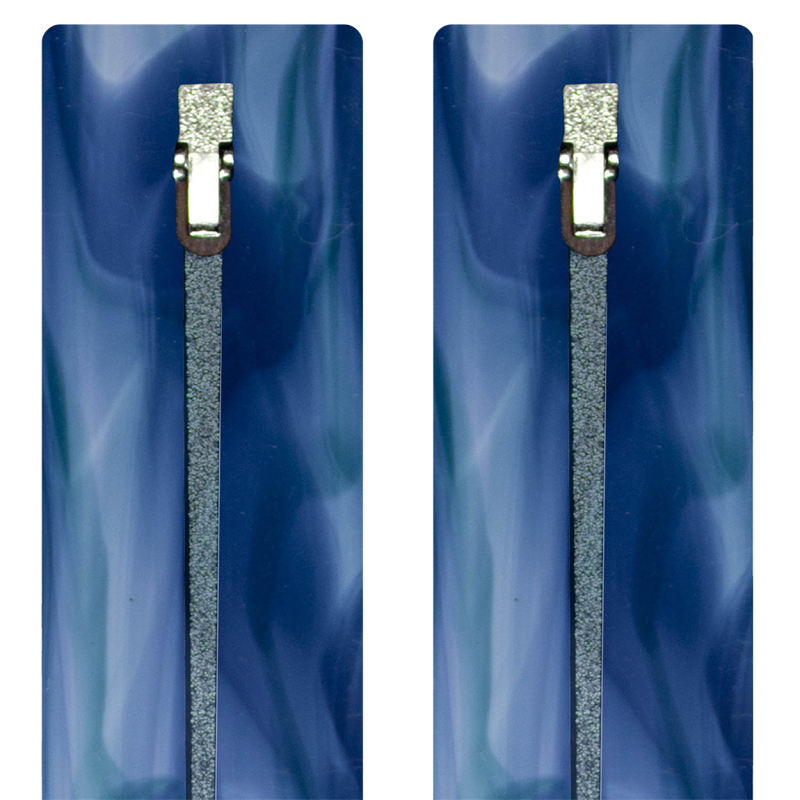 Blue Jasped - 0103TR - Acetate temples