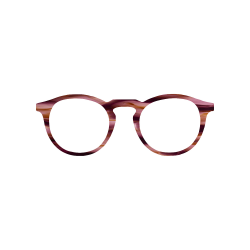 Jaspé Rose - 0104TR - Acétate labo 4mm