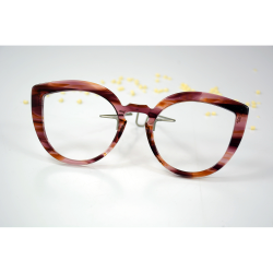 Jaspé Rose - 0104TR - Acétate bande 4mm