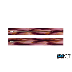 Pink Jasped - 0104TR - Acetate temples