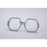Solid Green - 0108TR - Acetate temples