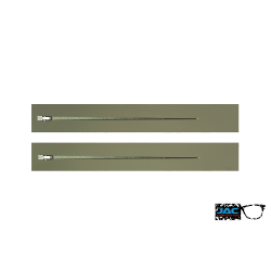 Solid Green - 0109TR - Acetate temples