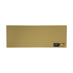 Solid Yellow - 0110TR - Acetate strip 4mm