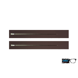 Solid Brown - 0112TR - Acetate temples