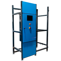 Tumbling barrels for polishing for Eyeglass Creation - JAC France