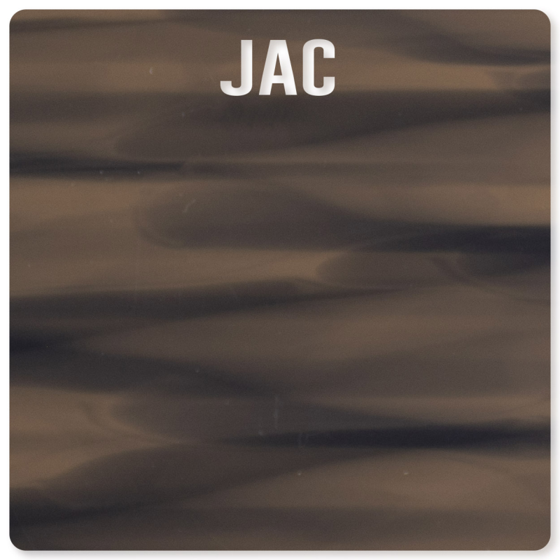 Brown Jasped  - 0005JA - Acetate slab 4mm