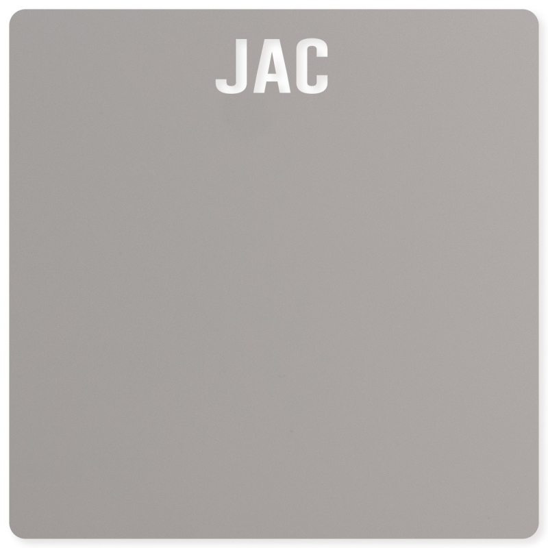 Solid Grey - 0003OP - Acetate strip 6mm