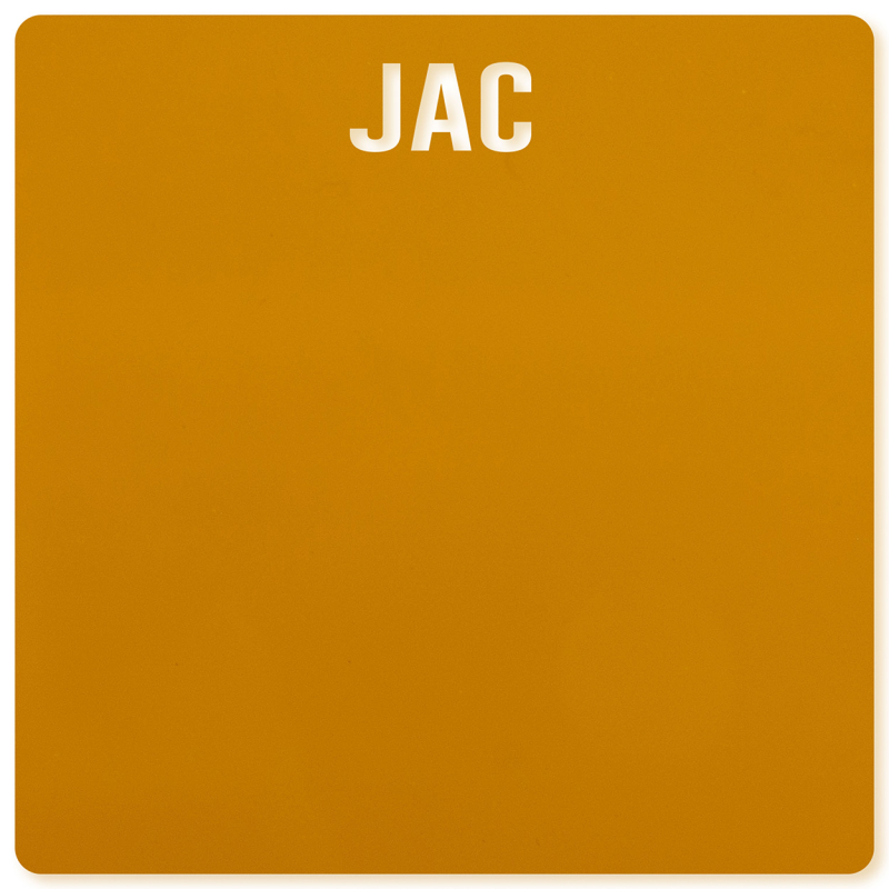 Solid Orange - 0116TR - Acetate strip 4mm